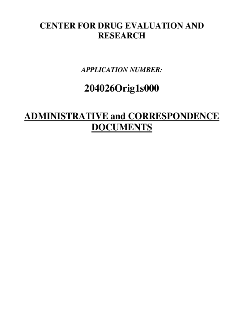 accessdata fda drugsatfdadocs nda204026Orig1s000 - Food and Drug Administration Preview on Page 1