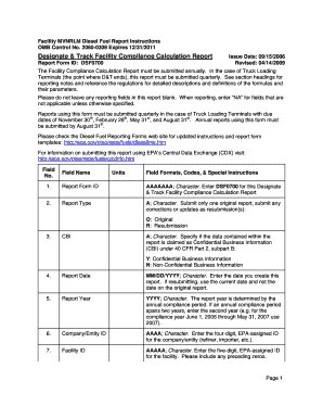 Facility MVNRLM Diesel Fuel Report