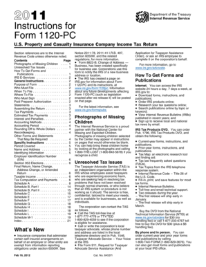 Instructions for Form 1120-PC