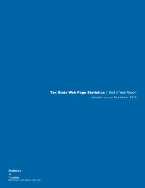 IRS Tax Stats End of Year Report 2010