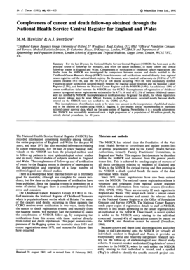 All death certificates relating to residents of England and - ncbi nlm nih