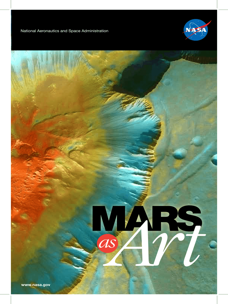 Welcome to Mars as Art Preview on Page 1