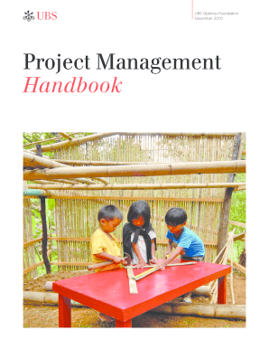 Project management handbook (4Q10) - UBS