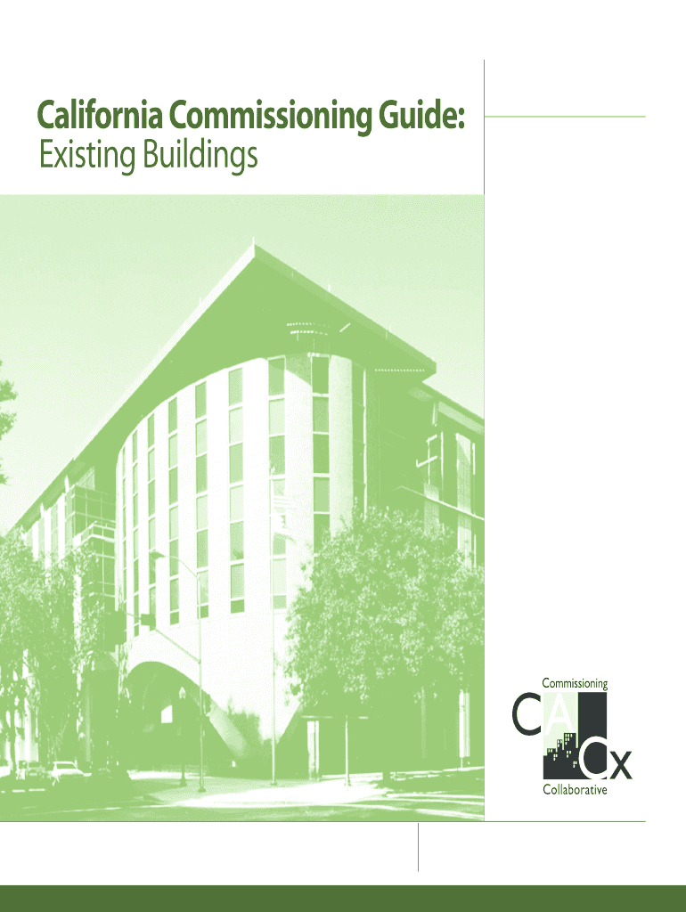 California Commissioning Guide: Preview on Page 1