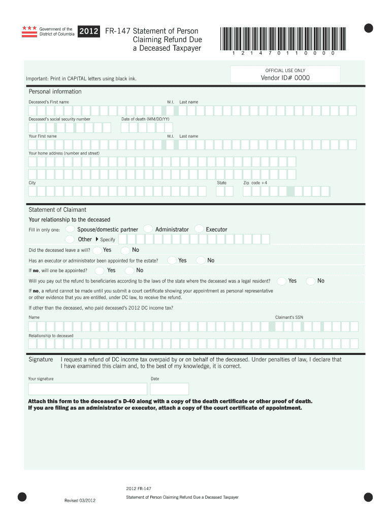 DC Schedule H TY 2014 FAQs.docx - DC.gov Preview on Page 1