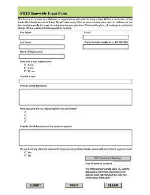 Form preview