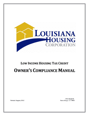 lihtc forms louisiana