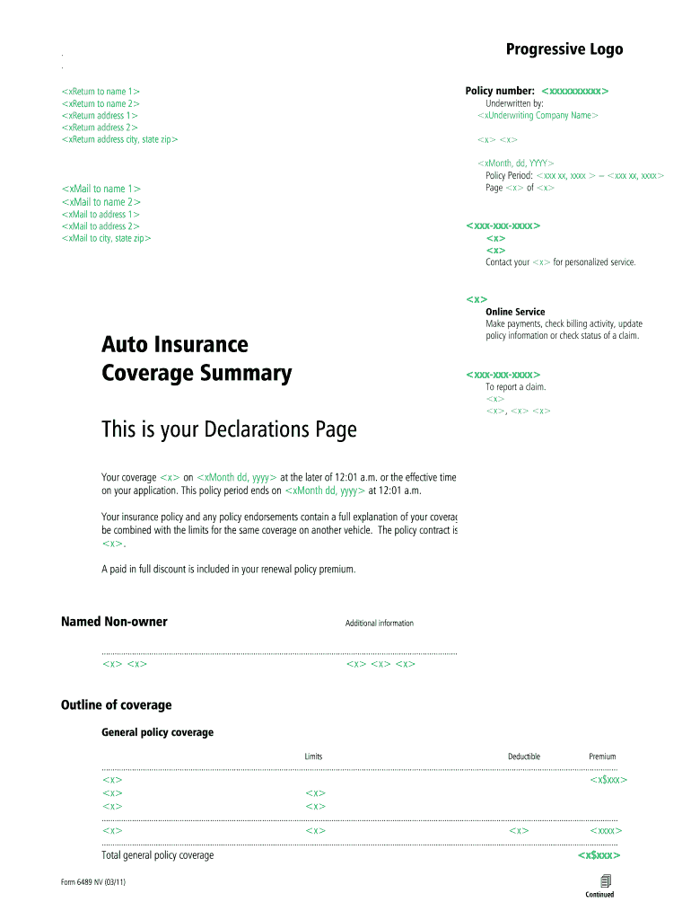 form 6489 Preview on Page 1