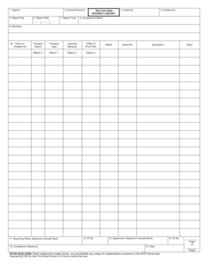 New York State Property Report