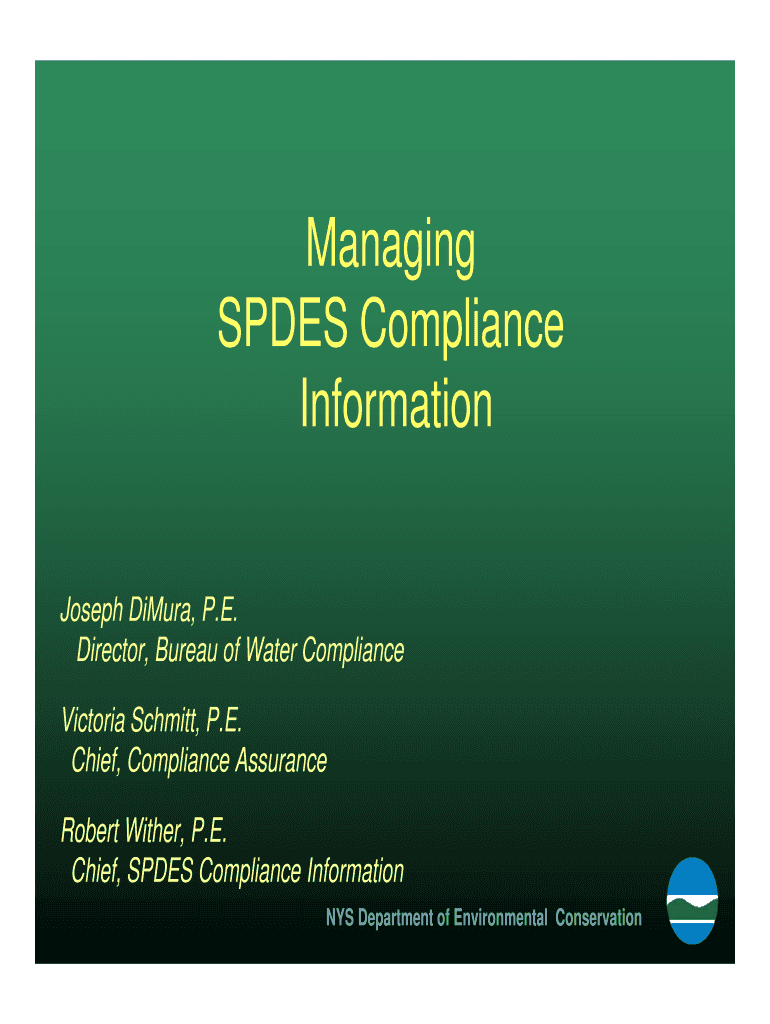 5 Managing SPDES Info Preview on Page 1