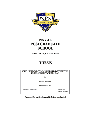naval postgraduate school thesis library