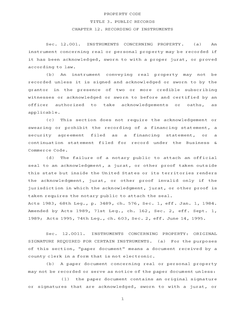 Fillable Online Types of Recording Acts RaceNoticeRaceNotice Fax Email Print pdfFiller