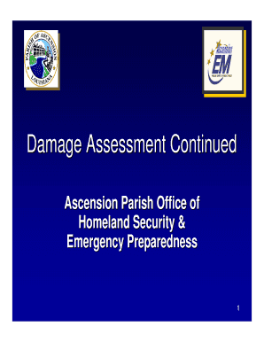 Disaster Damage Assessment - Ascension Parish