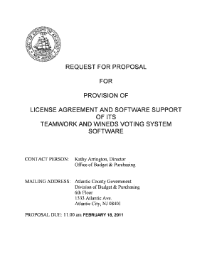 2011043 RFP Voting Machine Software 2011