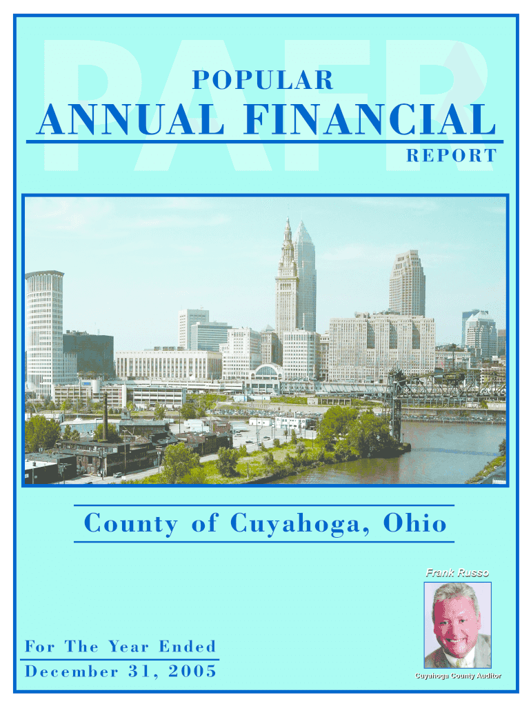 County of Cuyahoga, Ohio Preview on Page 1