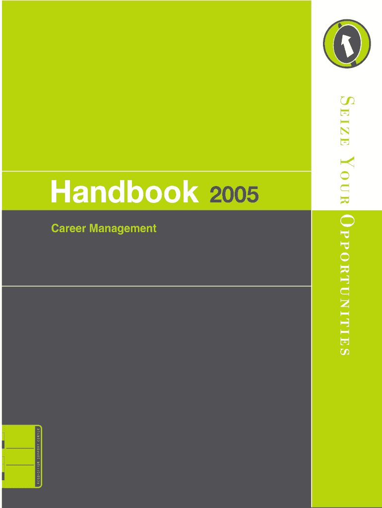 Career Management Handbook - USAASC United States Army Preview on Page 1