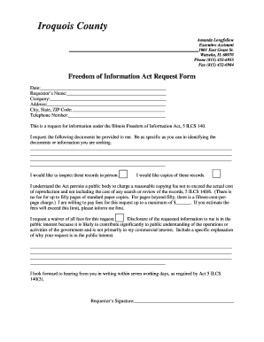 foia request form foia request form