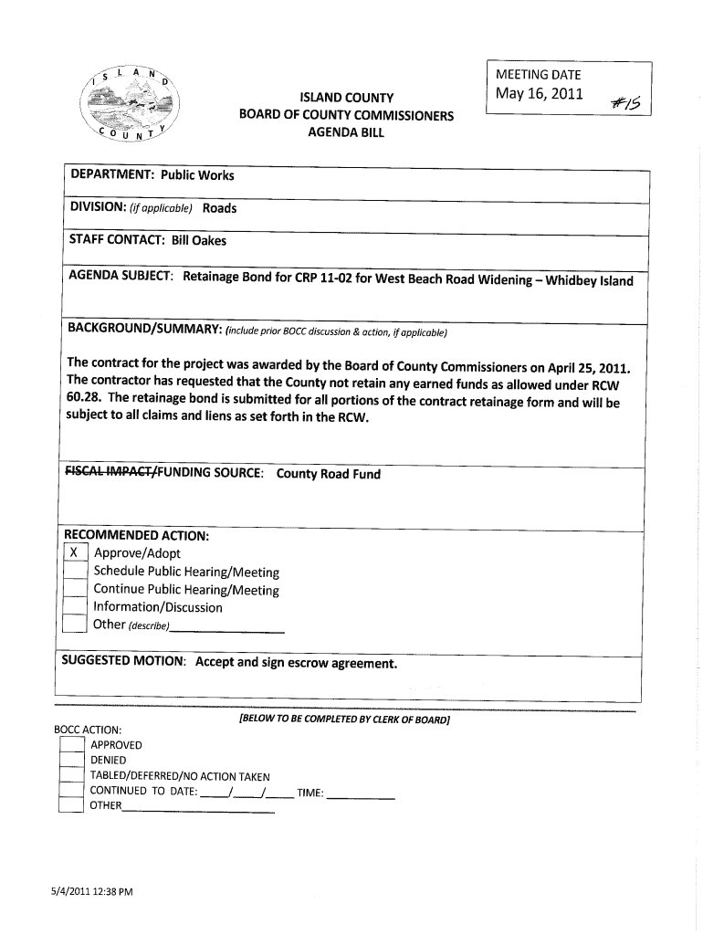ISLAND coumrv Mal' 15' 2011 34: 5 - Island County Government Preview on Page 1