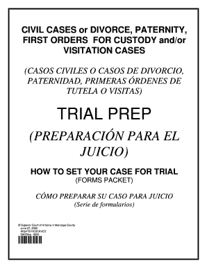 CIVIL CASES or DIVORCE, PATERNITY, FIRST ORDERS The Washington Report - superiorcourt maricopa