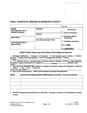 Fillable Online superiorcourt maricopa Courts of arizona Superior Fillable Online superiorcourt maricopa Courts of arizona Superior
