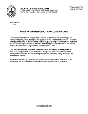 Emergency Evacuation Plans - Prince William County Government