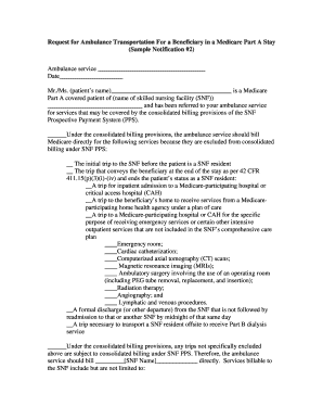 Medicare Part A SNF Resident/Consolidated Billing Form ... - cms hhs