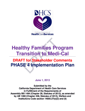 Phase 4 implementation plan - Department of Health Care Services - dhcs ca