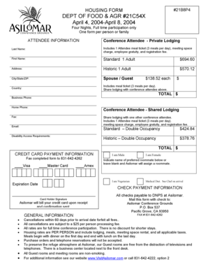 Printable Asilomar housing form - secure cdfa ca