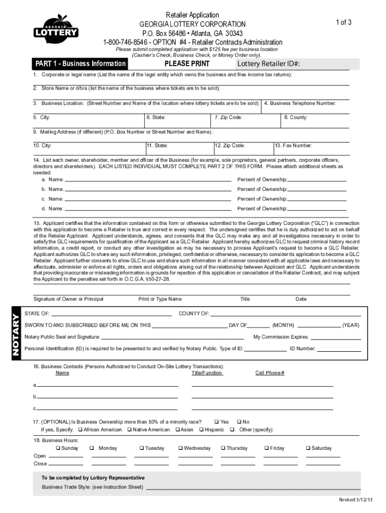 Ga Lottery Claim Form Fill Online Printable Fillable Blank Pdffiller