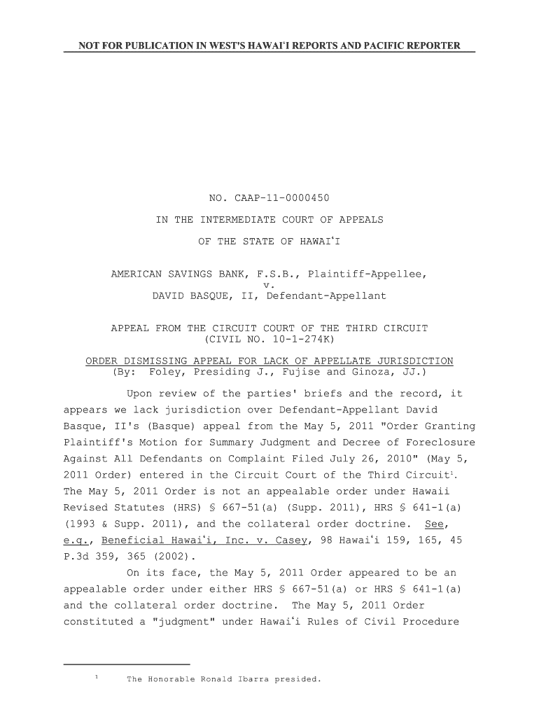 Memo form - Hawaii State Judiciary Preview on Page 1