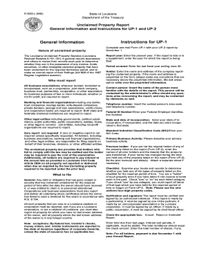 Louisiana Unclaimed Property Report