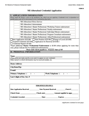 Form preview