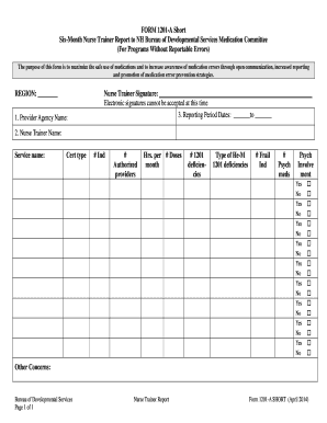 He-M 1201 A Short Form - dhhs nh