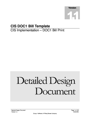 Template Bills - DDS - Revision 1.2