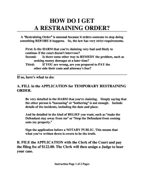 New Mexico Restraining Order Application
