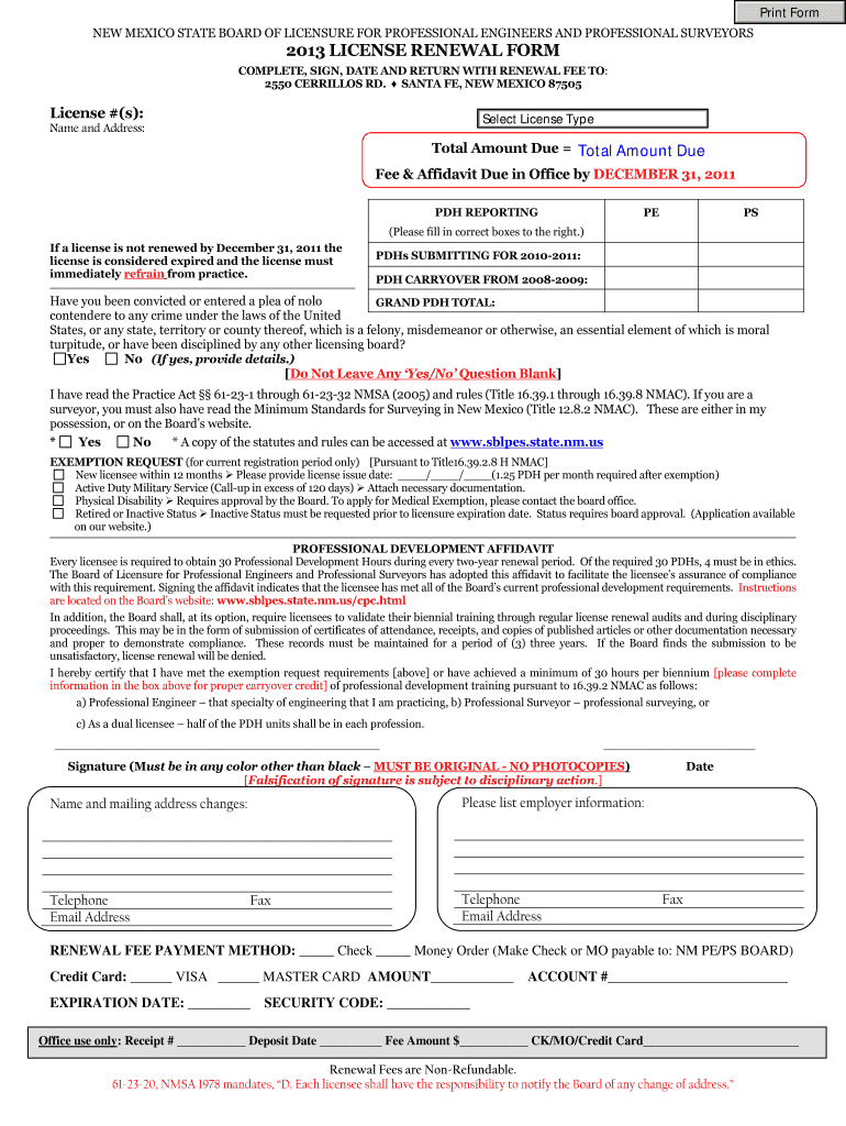 Form preview