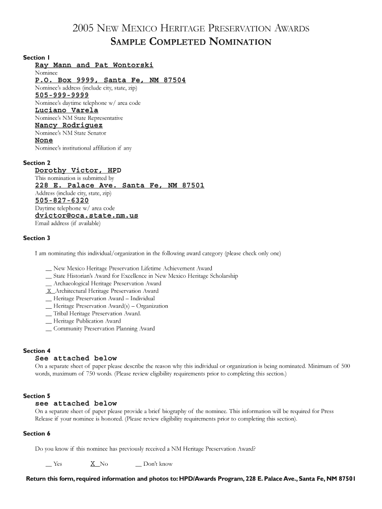 Form preview