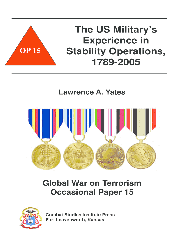 CSI Press PublicationsUS Army Combined Arms Center Preview on Page 1