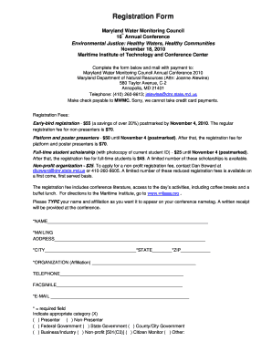 Registration Form