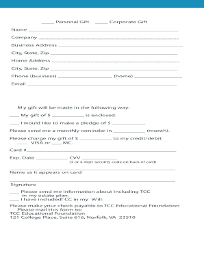 Personal Gift Corporate Gift Name Company - tcc
