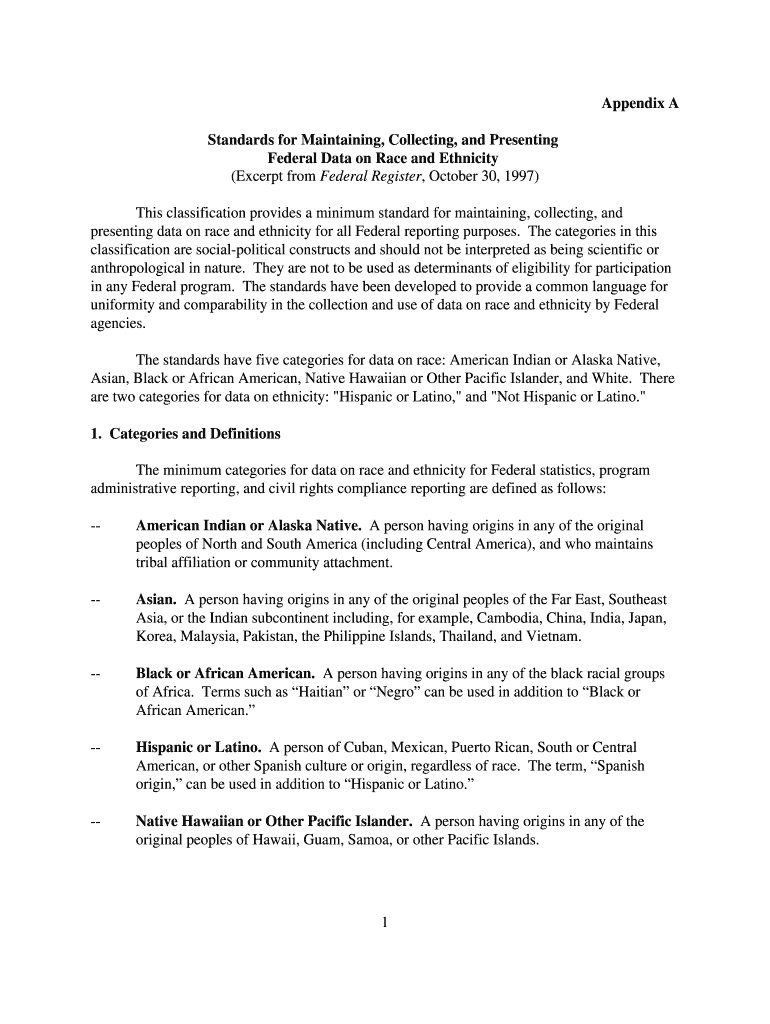 Standards for Maintaining, Collecting, and Presenting Preview on Page 1