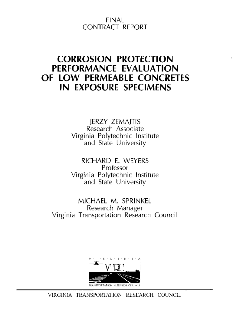 99-CR5 - Virginia Department of Transportation Preview on Page 1