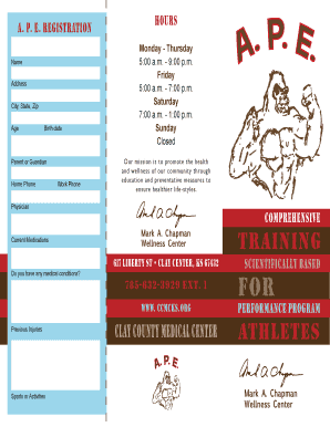 A. P. E. Brochure.pdf - Clay County Medical Center - ccmcks