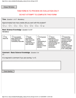 Form preview
