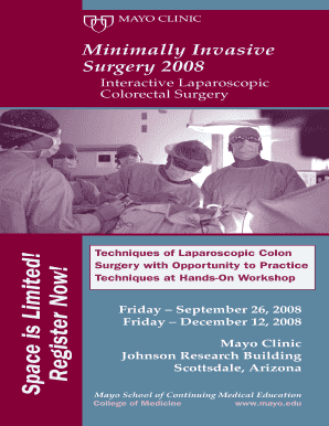 Minimally Invasive Surgery 2008