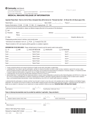 Medical Imaging Release of Information