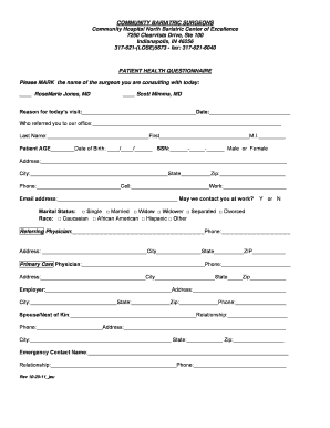 Patient Health Questionnaire