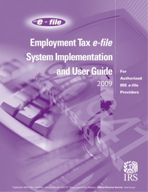 IRS Employment Tax e-file Guide