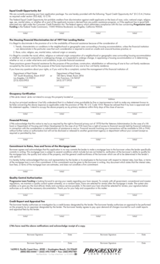 Equal Credit Opportunity Act Notice