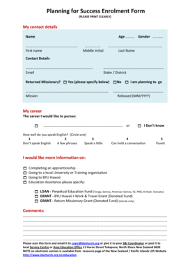 Form preview
